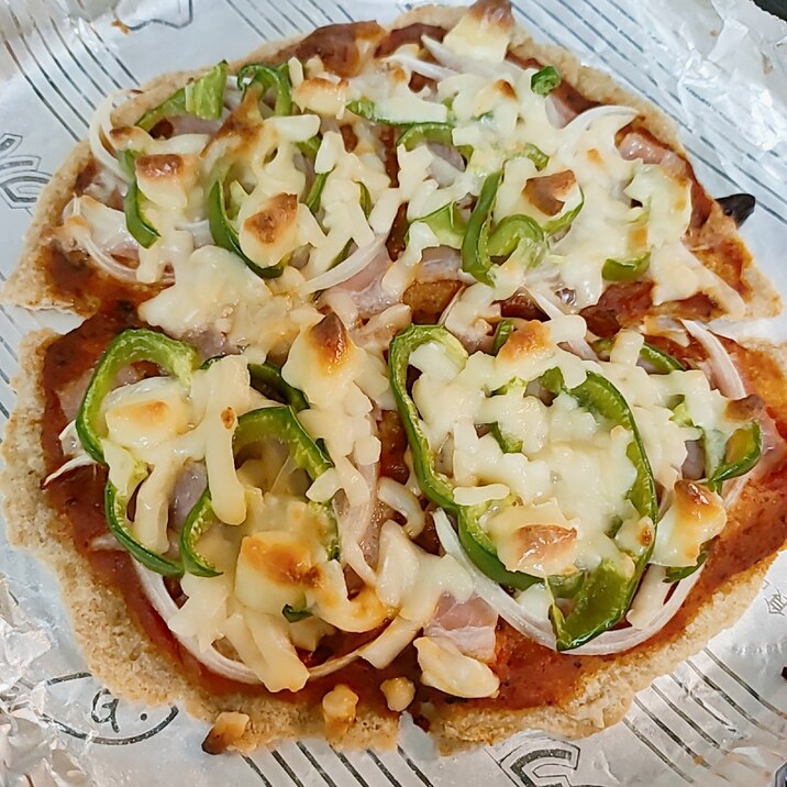 オートミールで手作りピザ♪(^^)/